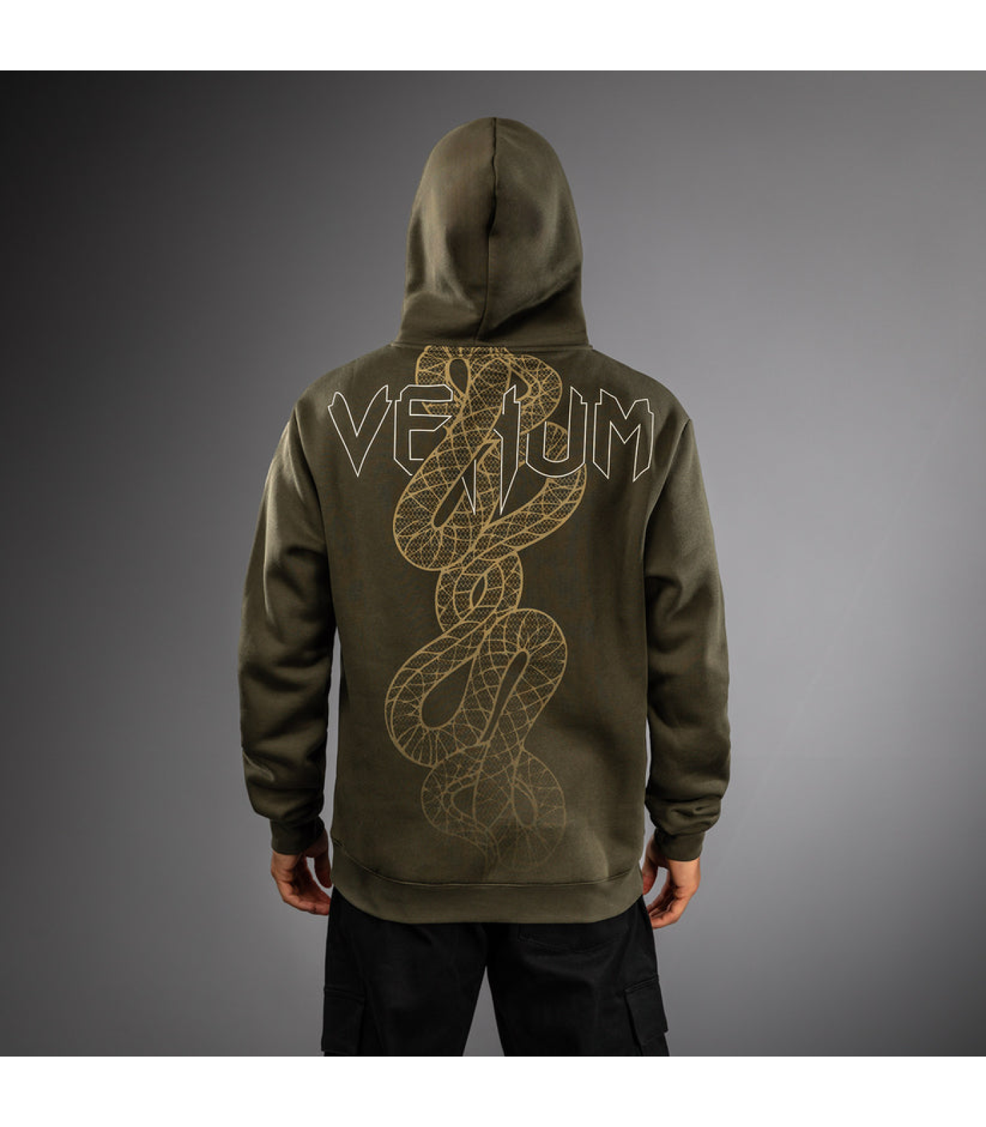 Суичър - Venum Serpenti Hoodie - Khaki/Bronze/Ivory​